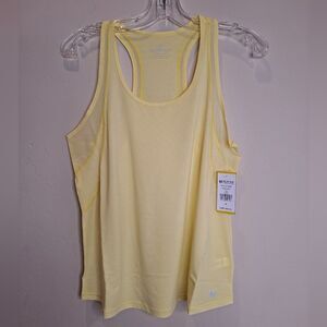 NWT Eleven by Venus Williams Lemon Yellow Kudos Tank Top. Size Medium